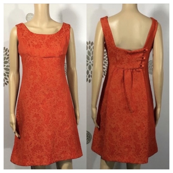 Anthropologie Dresses & Skirts - ANTHROPOLOGIE• TANGERINE DREAM BROCADE DRESS